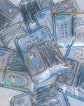 喫茶店甜品彩繪玻璃貼紙