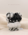 SANRIO | HELLO KITTY 黑白豹紋熊掛件